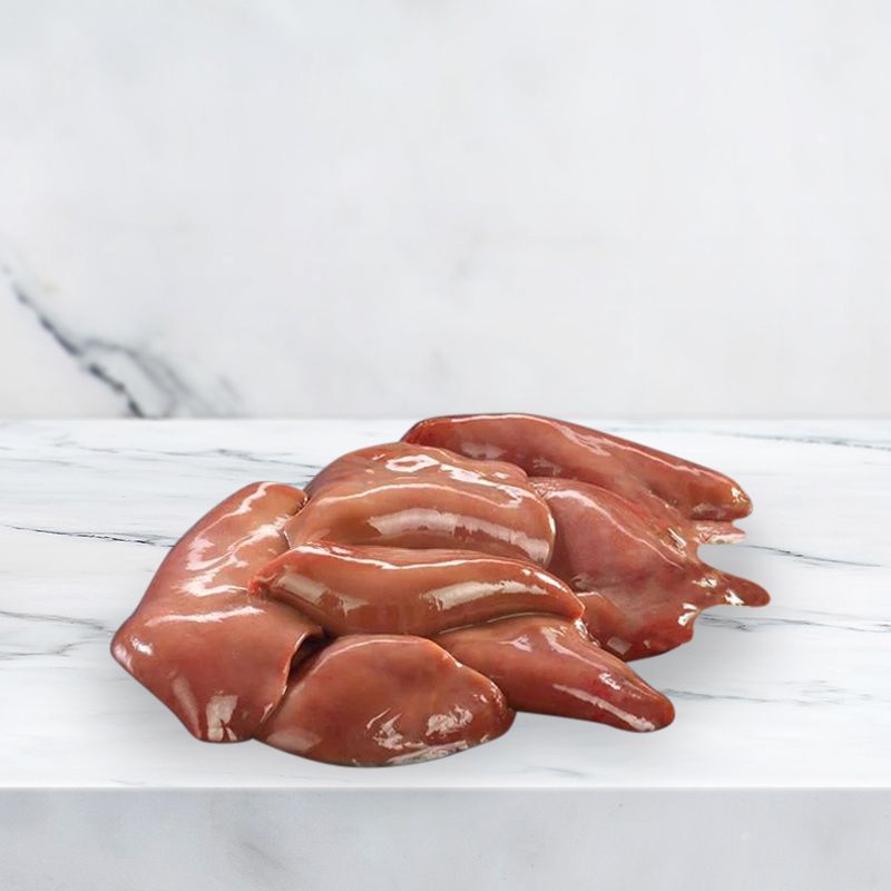 Duck Liver 2kg Raw Human Grade Frozen