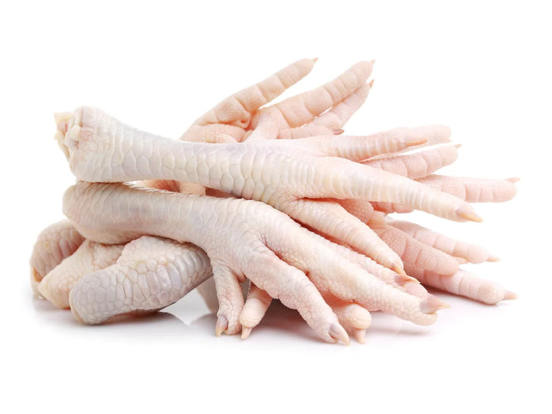 Chicken Feet Raw Human Grade Frozen 1kg