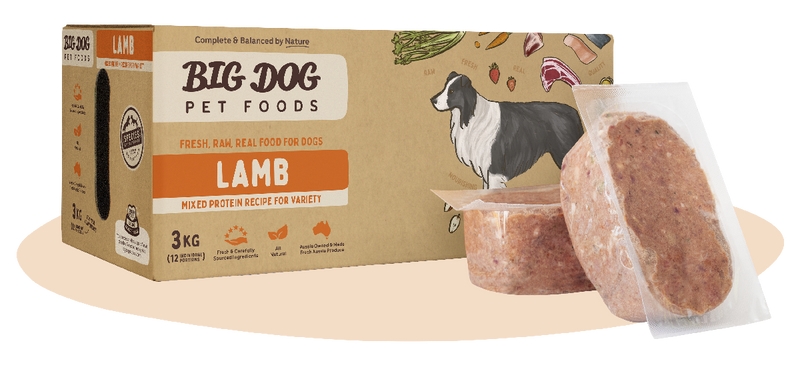 BIG DOG Lamb Raw Dog Food