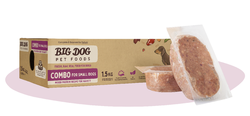 BIG DOG Combo Raw Dog Food for Small Dogs