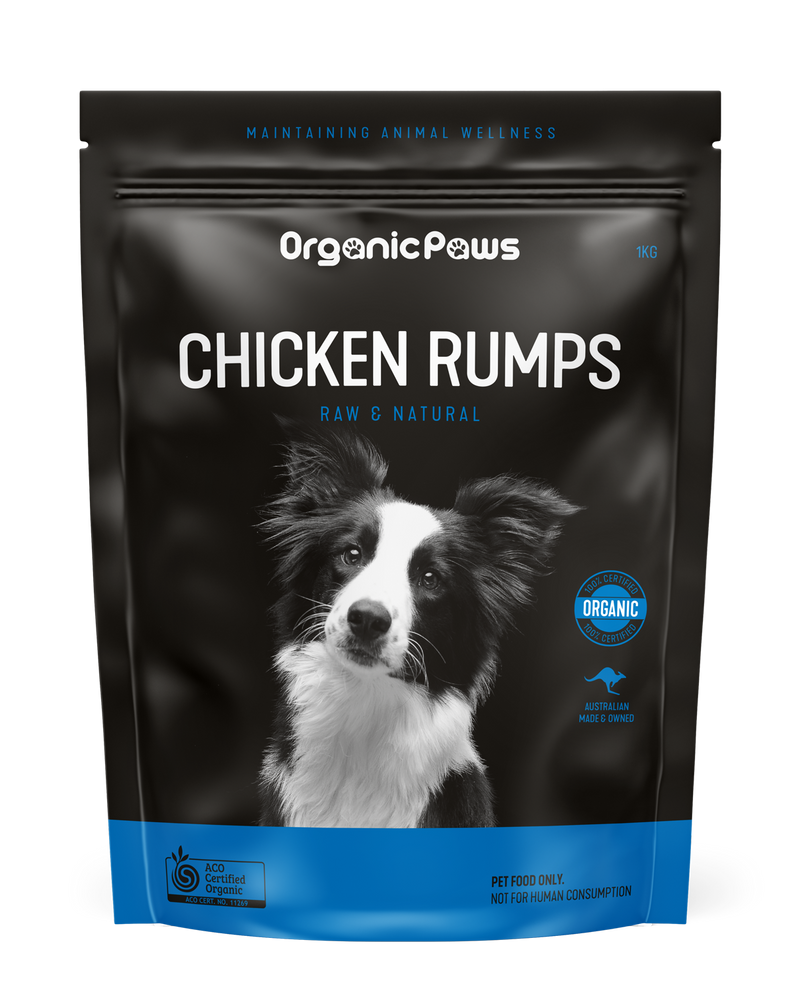 OrganicPaws Chicken Rumps 1kg