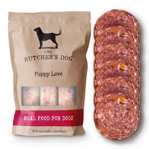 The Butcher's Dog Puppy Love:Beef,Chicken and Vegetables