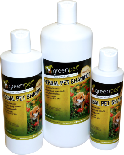 Greenpet Organic Herbal Pet Shampoo 1L