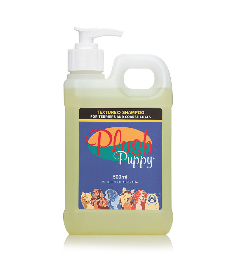 Plush Puppy Texture+ Shampoo for Terriers & Coarse Coats